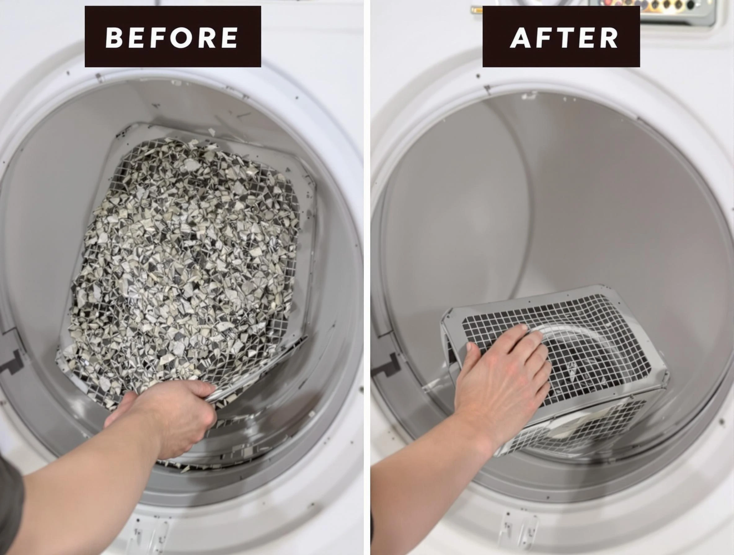 Professional lint trap cleaning by Queen Creek Dryer Vent Cleaning in Queen Creek