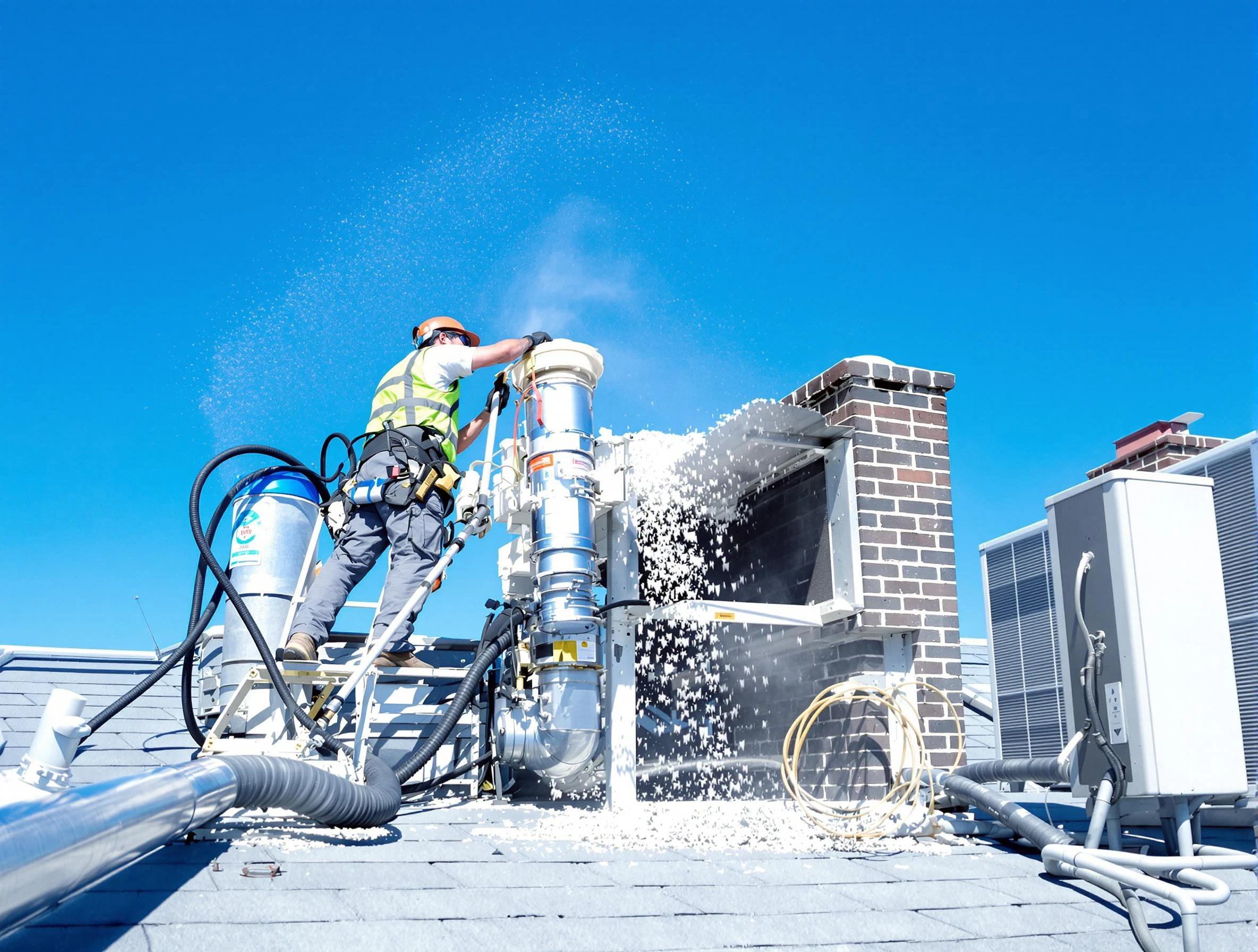 Expert roof dryer vent cleaning by Queen Creek Dryer Vent Cleaning in Queen Creek