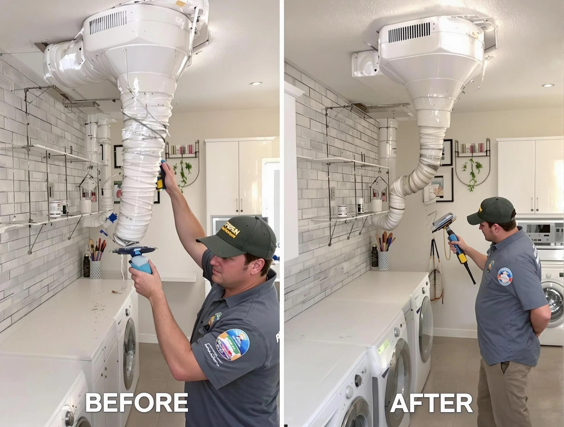 Professional dryer exhaust vent cleaning by Queen Creek Dryer Vent Cleaning in Queen Creek