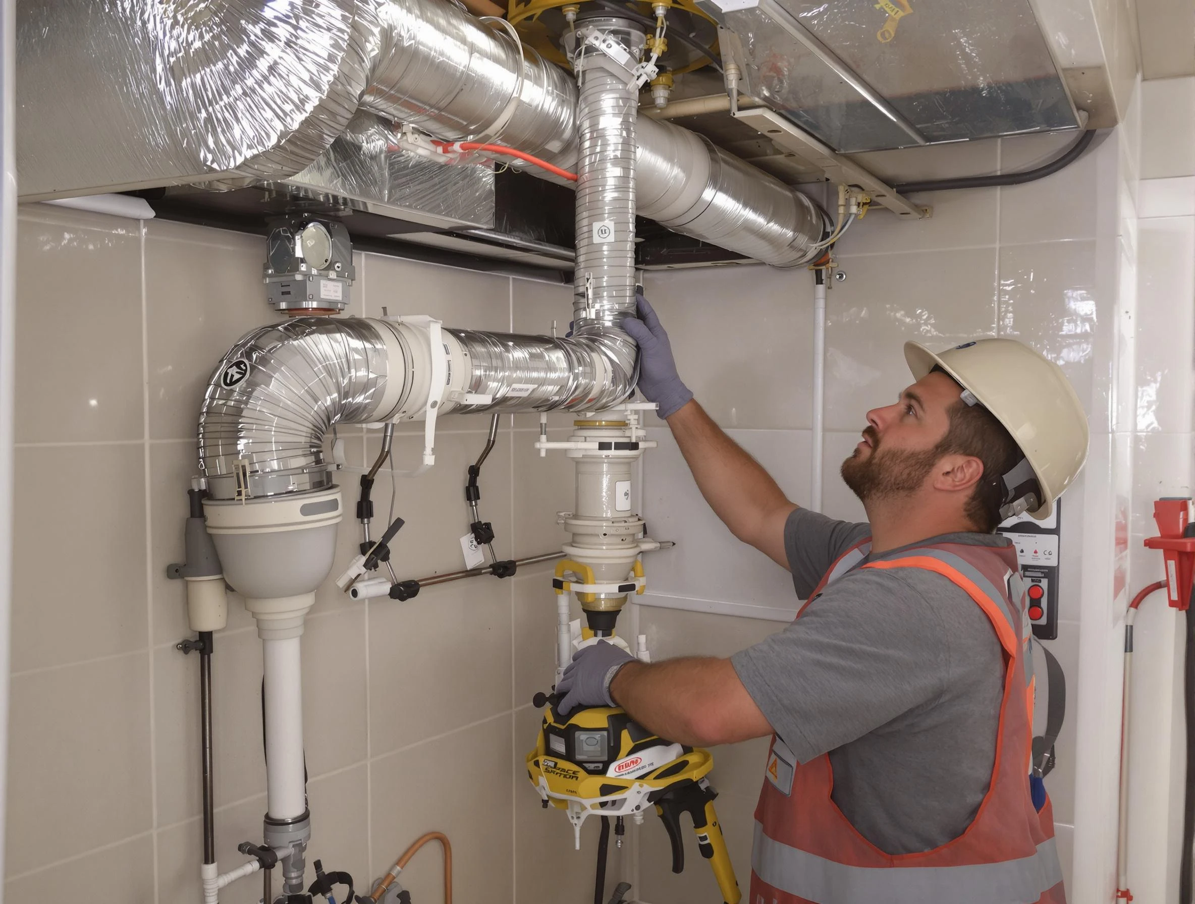 Queen Creek Dryer Vent Cleaning expert performing professional dryer vent repair and installation in Queen Creek