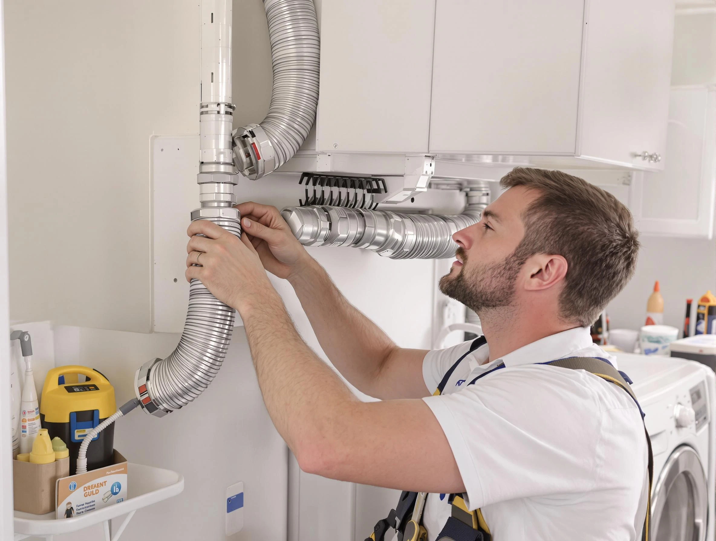 Professional dryer vent repair and installation by Queen Creek Dryer Vent Cleaning in Queen Creek